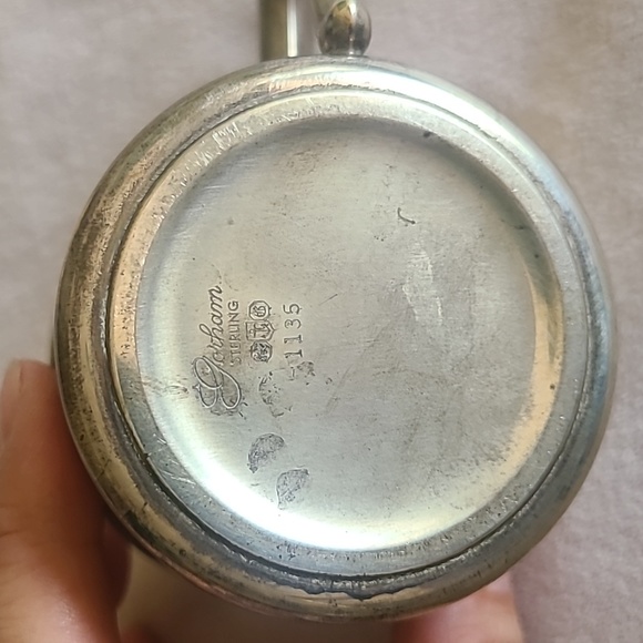 VINTAGE STERLING BABY CUP - Picture 3 of 4
